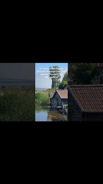 Vägg av dimma efter natojaktplanet ”psycho11” flög över från Estland.