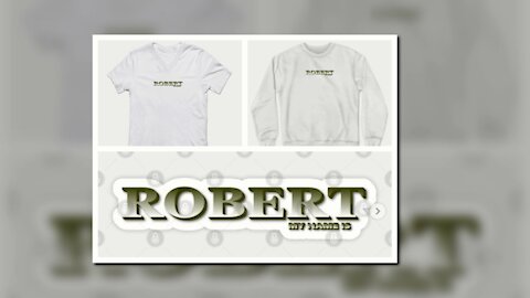 ROBERT. MY NAME IS ROBERT. SAMER BRASIL (TEEPUBLIC)