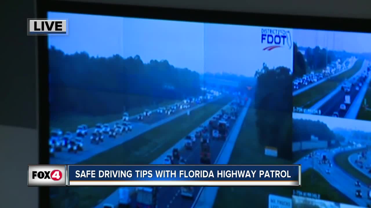 Florida Highway Patrol gives safe driving tips first Monday after "springing" forward - 7:30 live report