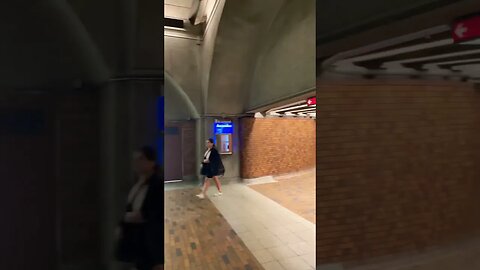 Breathtaking inside Bonaventure metro #viralvideo #train #montreal