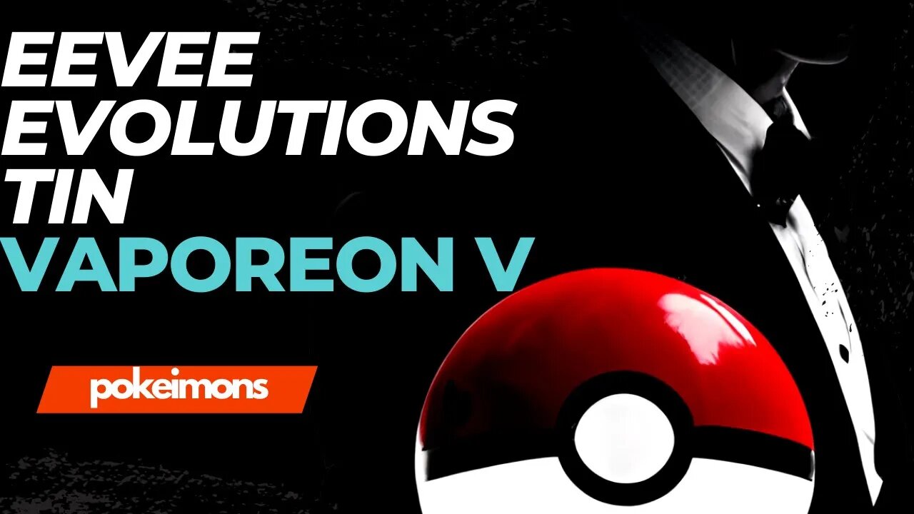 Eevee Evolutions Tin (Vaporeon V) Unboxing