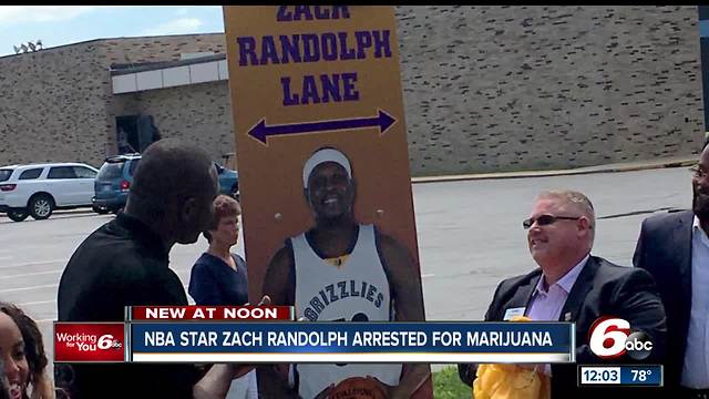 ESPN: Former Marion High School basketball star Zach Randolph arrested on drug charges