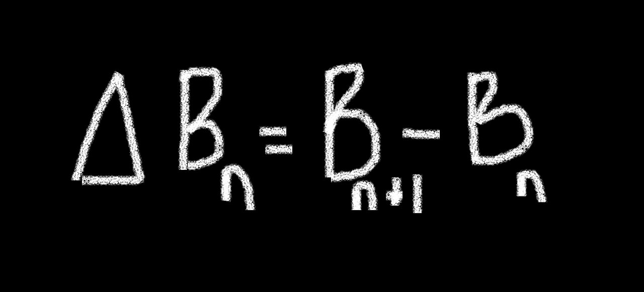 Gauss Method for sums - Delta Difference Operator to check