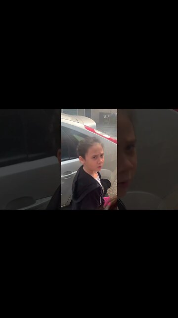 Such a cool car and nice windows -my baby girl is so tall now