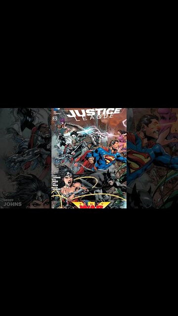 DC Comics "Trinity War" Covers