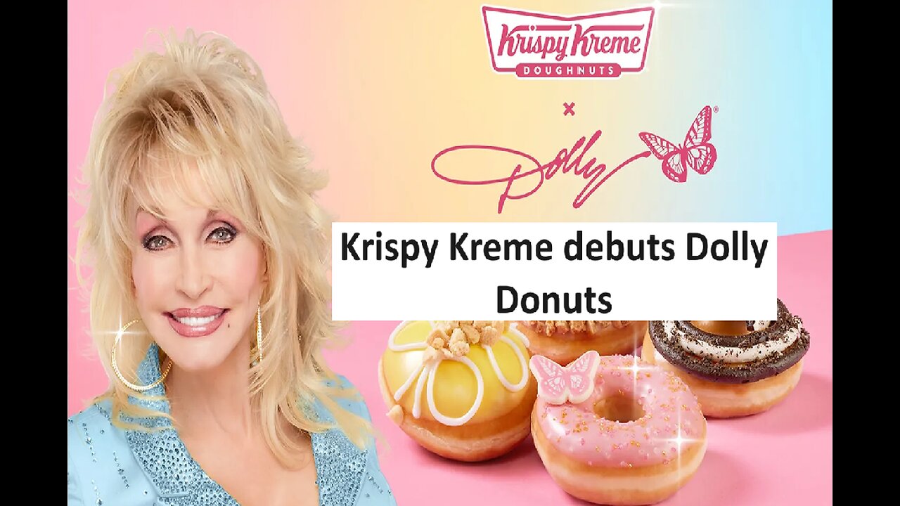 Krispy Kreme debuts Dolly Parton doughnuts