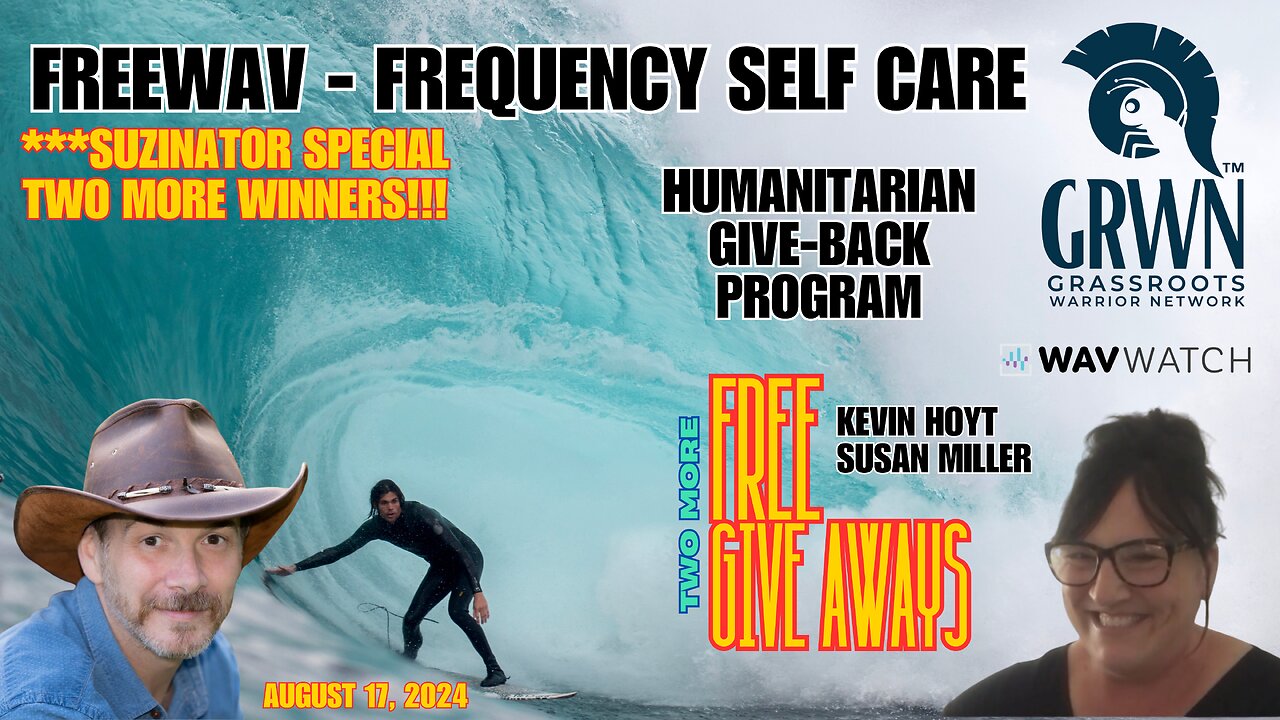 FREEWAV: Free frequency tool humanitarian program - more winners!