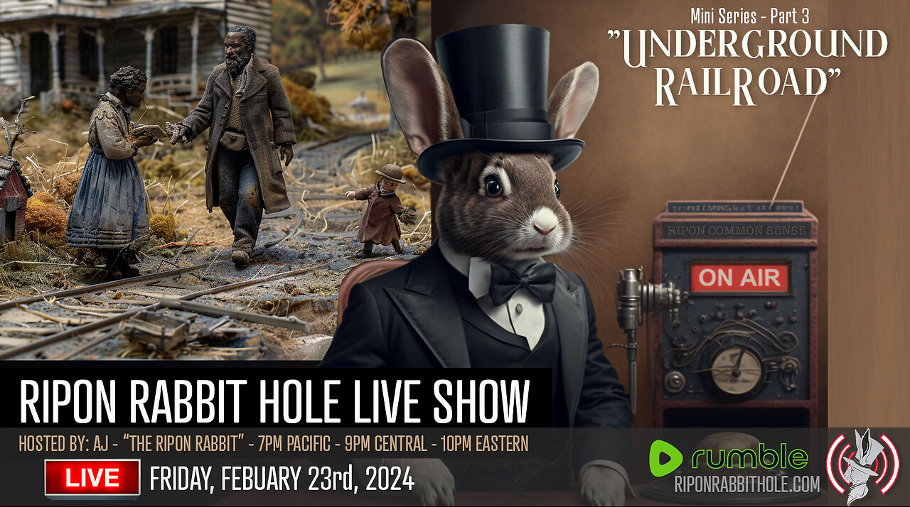 FRIDAY NIGHT LIVE – “Underground Railroad: Hidden Connections"