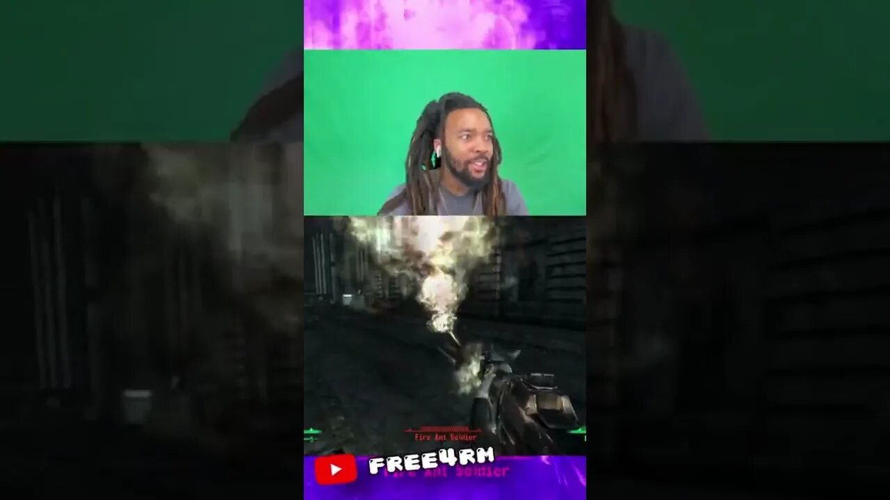 FIRE BREATHING DEMON ANTS 🐜🔥 #shorts #gaming #fallout #fallout3