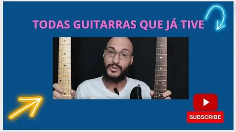 "Minhas Experiências com as Guitarras que Já Tive: Qualidades e Defeitos Revelados"