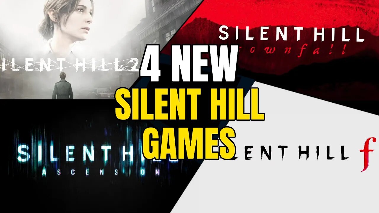 4 NEW Silent Hill Games Announced - Everything You Need To Know