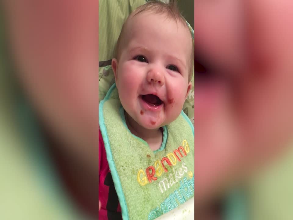 This Baby Trying a new Food will Make Your Day!