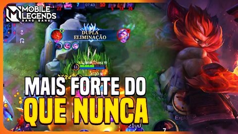 O VELHO AULUS JA ERA ABSURDO ANTES DO BUFF, IMAGINA AGORA!! | MLBB