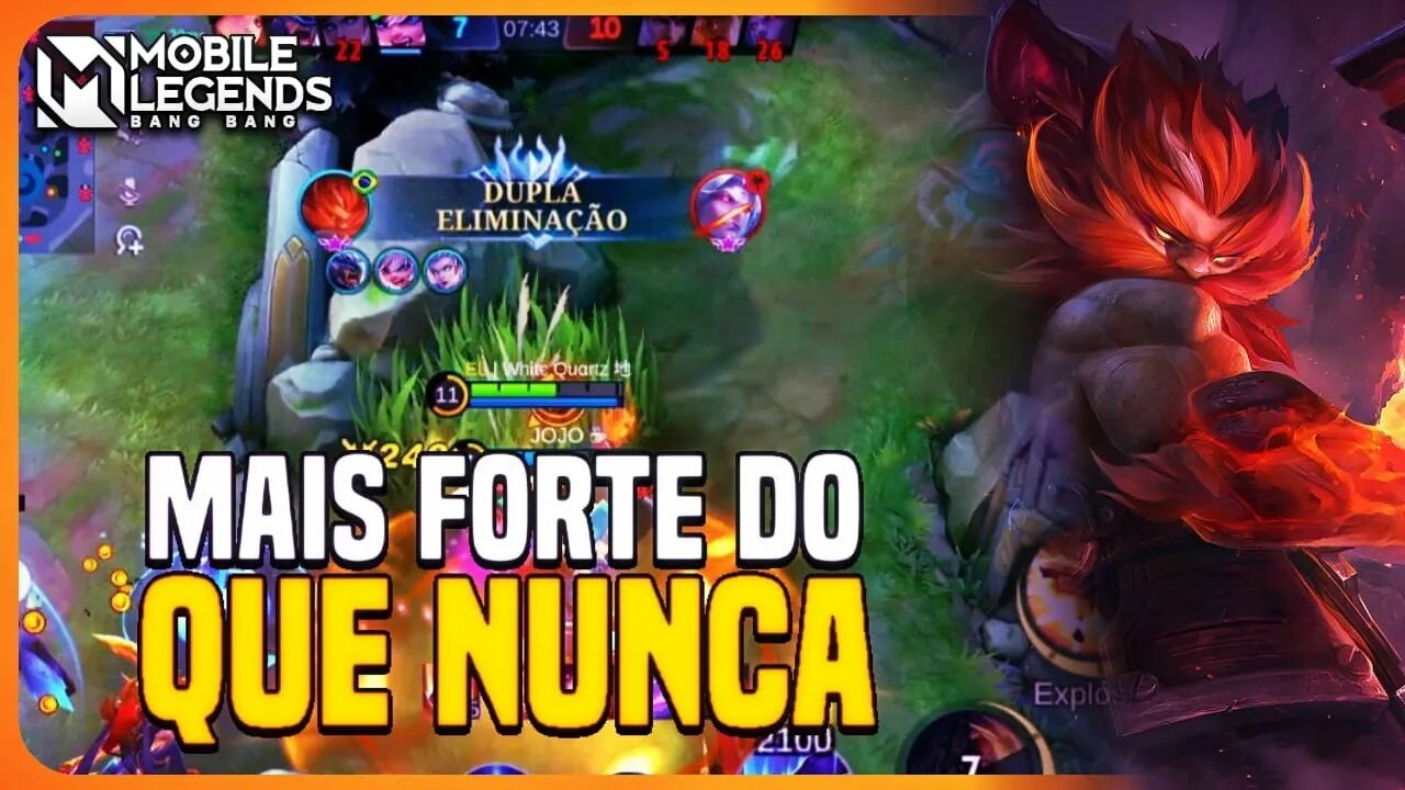 O VELHO AULUS JA ERA ABSURDO ANTES DO BUFF, IMAGINA AGORA!! | MLBB