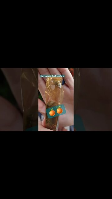 BEYOND Yellow Cello 🍊 #cigar #cigars #luxury #aged #orange #pepper
