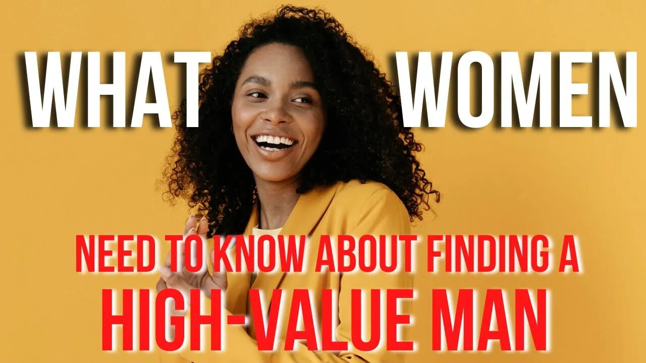 What Women NEED TO KNOW About Finding a High-Value Man | In Session with Charlene Byars