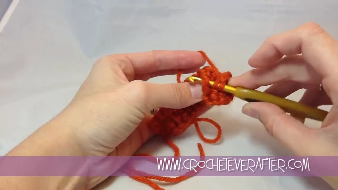 Single Crochet Tutorial #15: Vertical Rib in SC using Post Stitches