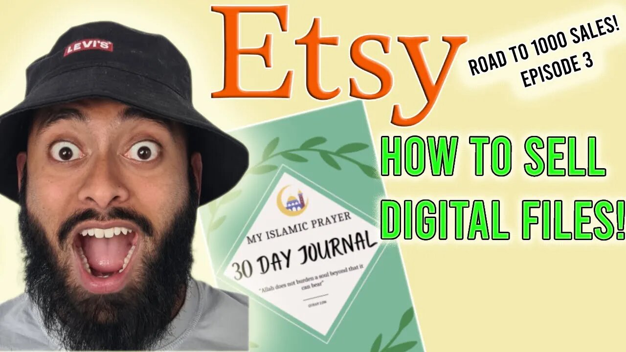 SELL Digital Files On Etsy & Make EASY MONEY! | Road To 1000 Sales! | EP3