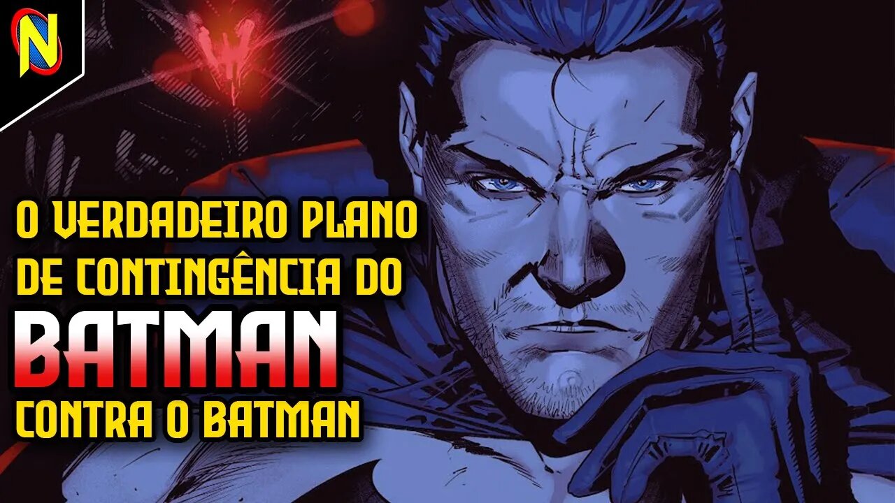 REVELADO! O VERDADEIRO PLANO DO BATMAN CONTRA O BATMAN