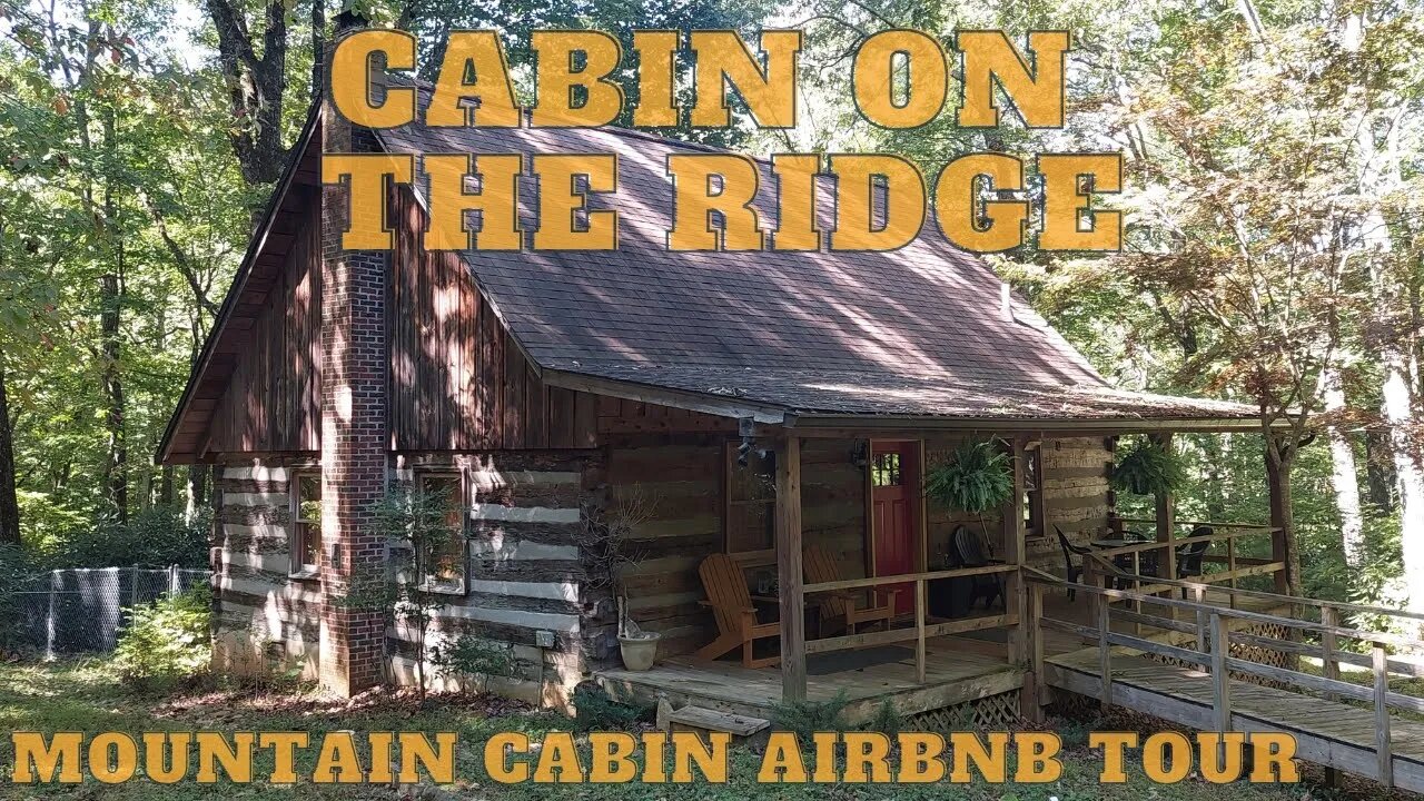 Stunning North Carolina Mountain Cabin Airbnb Tour | Cabin on the Ridge