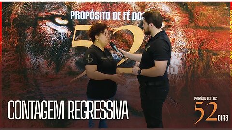 Foi nos 52 dias! | Contagem regressiva! | Dia 02 de Julho às 9h