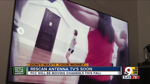 Have an antenna TV? You'll need to rescan it soon