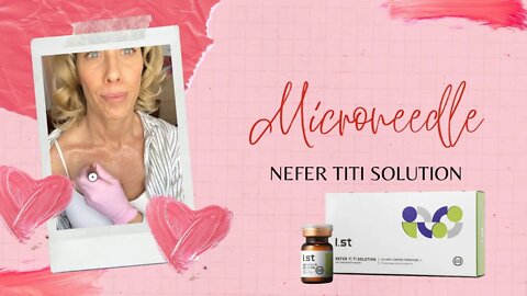 Nefer TiTi Solution to Microneedle My Chest ~ 20% Off until February 14th