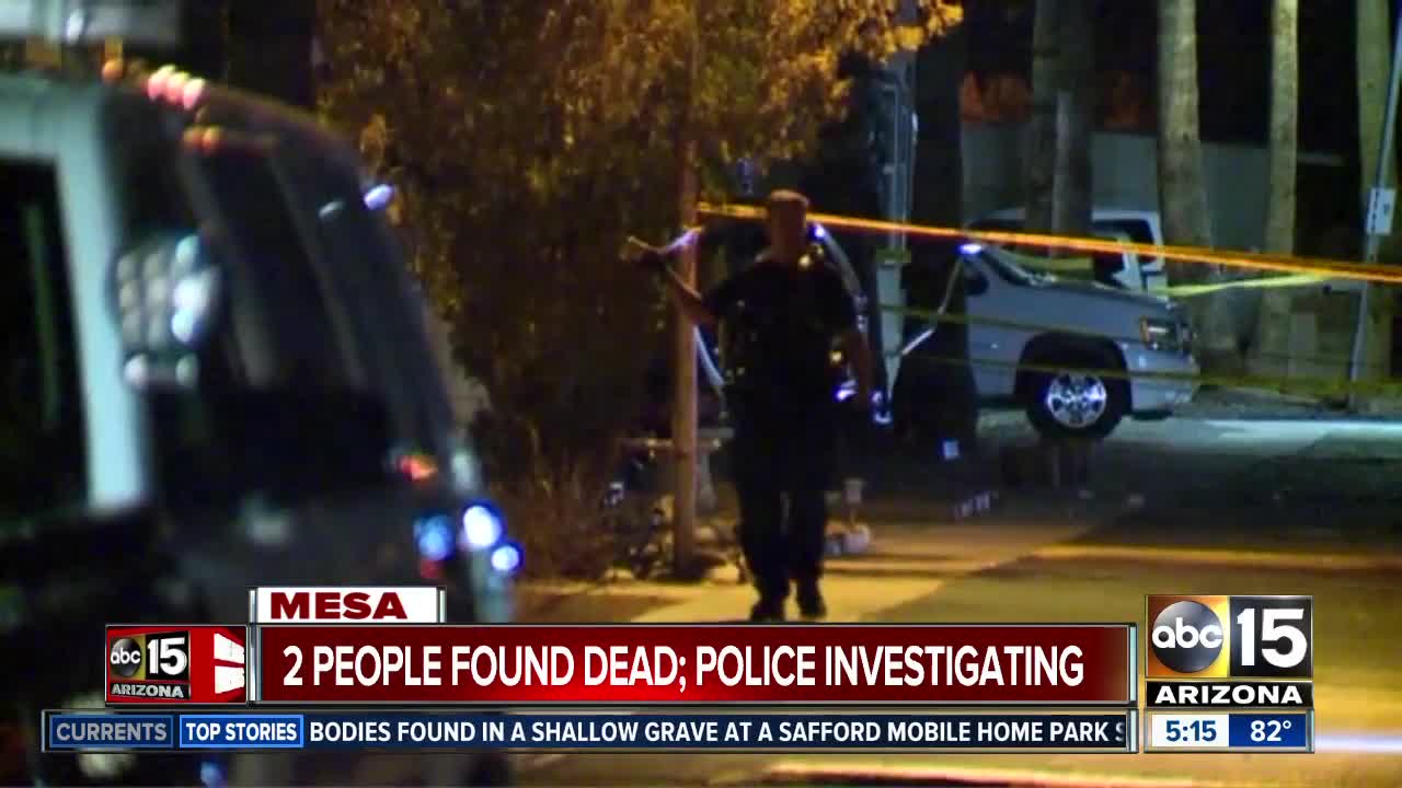 Two people found dead in Mesa home