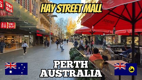 Exploring Perth Australia: A Walking Tour of Hay Street Mall 2024