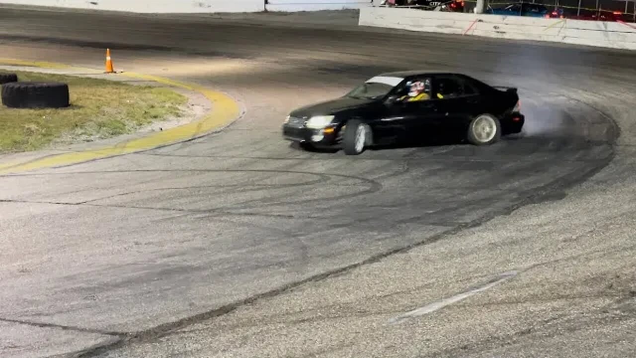 1st time ever drifting!!!! & with my is300!!!