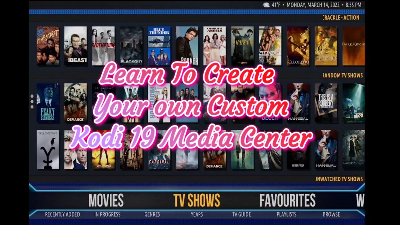 Learn to customize your Kodi 19 Matrix with great addons included