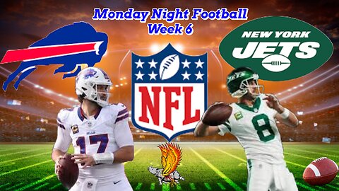 Buffalo Bills Vs N.Y Jets: NFL MNF Week 6 Watch Party and Play by Play