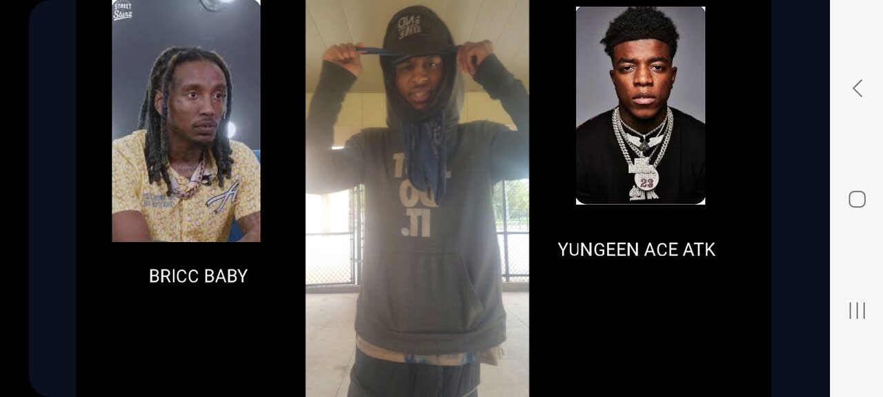 BRICCBABY VS YUNGEEN ACE ATK BEEF IS GETTIN SUPPA HOT ALTERCATION INSTAGRAM LIVE AN MOE💪🏾🔵