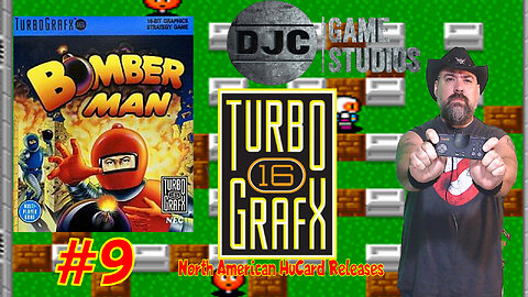 TURBOGRAFX 16 - North American HuCard Releases #9 "BOMBER MAN"