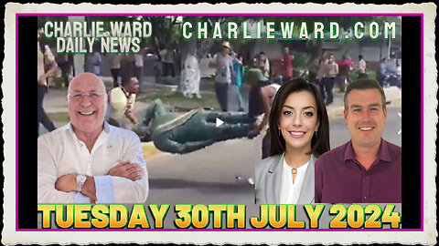 CHARLIE WARD DAILY NEWS WITH PAUL BROOKER DREW DEMI - TUESDAY 30TH JULY 2024