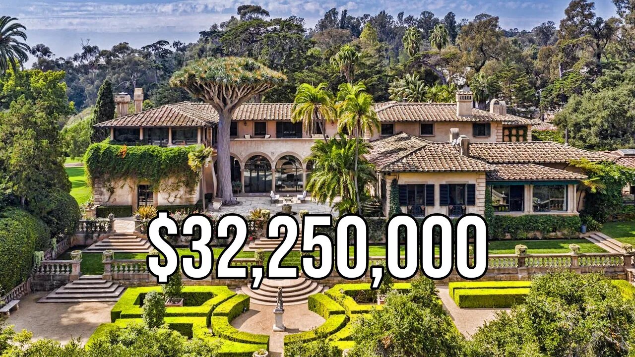 $32,250,000 'Sotto Il Monte'' | Mansion Tour