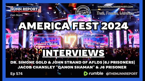 [Ep 574] AmFest w/ Dr. Simone Gold & John Strand of AFLDS Interviews & More!