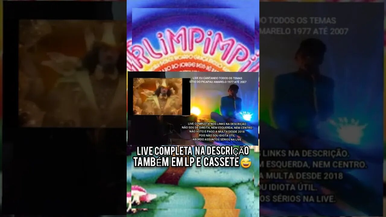 Pirlimpimpim Moraes Moreira/Alguns não aguentam até o final da live😅Na descrição