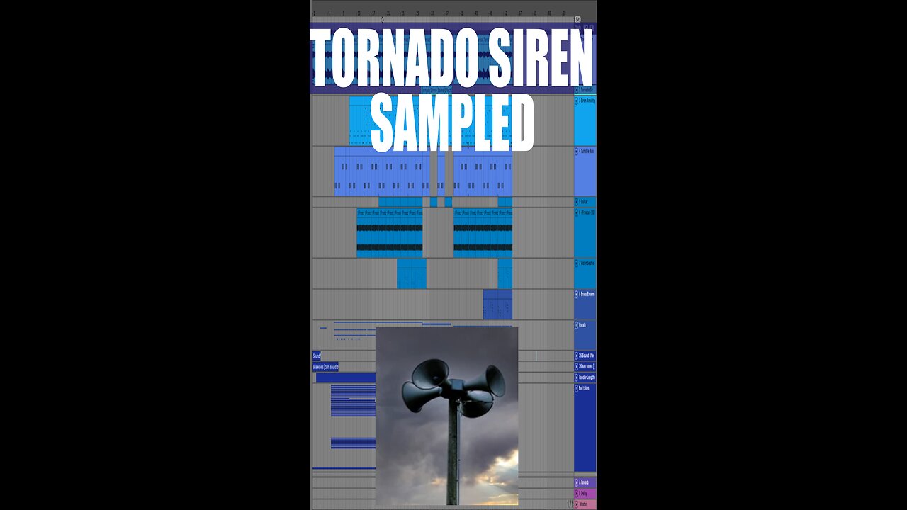 i sampled a tornado siren