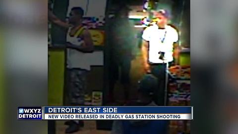 Man shot multiple times, killed at gas station on Detroit's east side