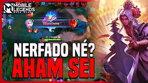 ELE FOI NERFADO MESMO? TEM CERTEZA? | LING | MLBB