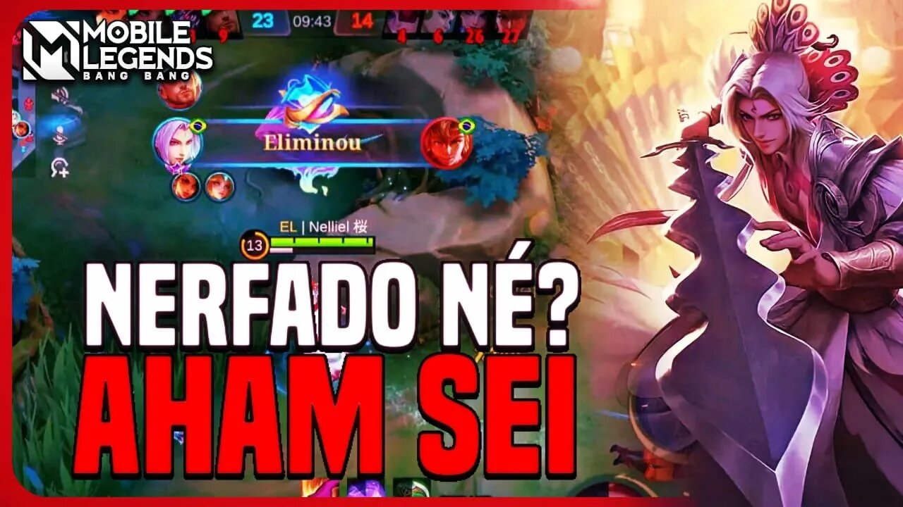 ELE FOI NERFADO MESMO? TEM CERTEZA? | LING | MLBB