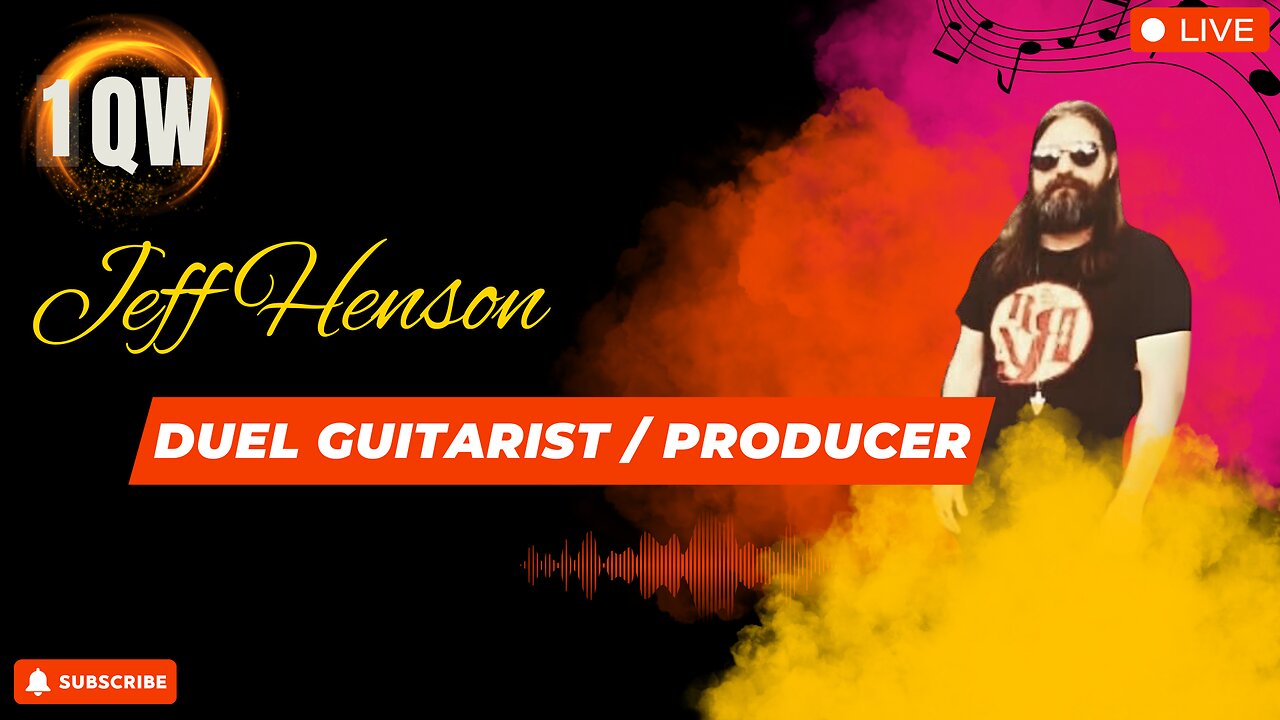 1 Question With... Duel Guitarist / Producer Jeff Henson