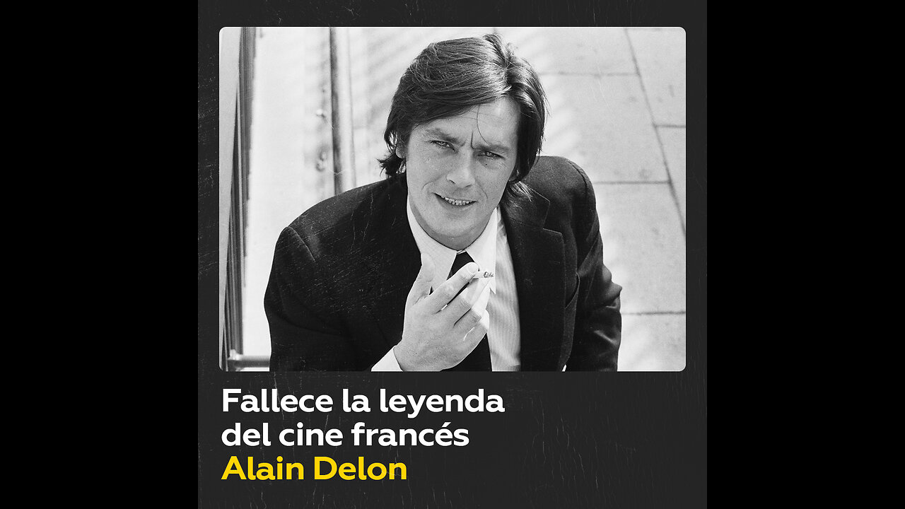 Fallece el legendario actor francés Alain Delon