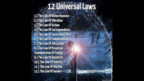 The 12 Universal Laws: The Law of Attraction is Just One