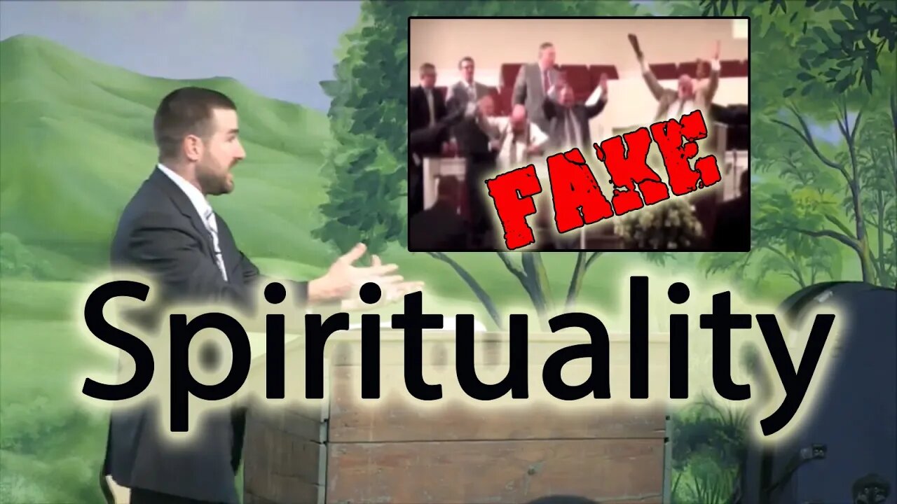 Fake Spirituality | KJV Only Pastor Anderson Preaching