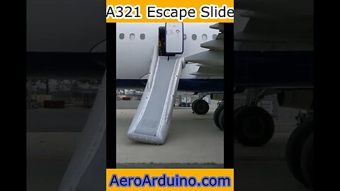 Watch #Airbus #A321 Emergency Escape #Flying #Aviation #AeroArduino