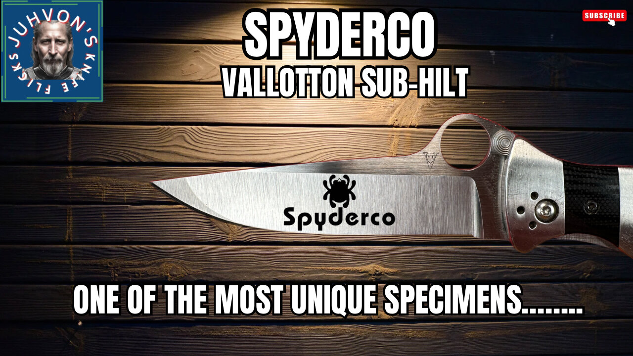 Spyderco Vallotton Sub-Hilt™. A Unique Specimen!