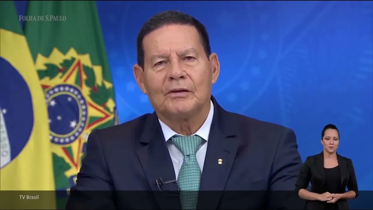 Pronunciamento de Mourão - HOJE - 31/12/22