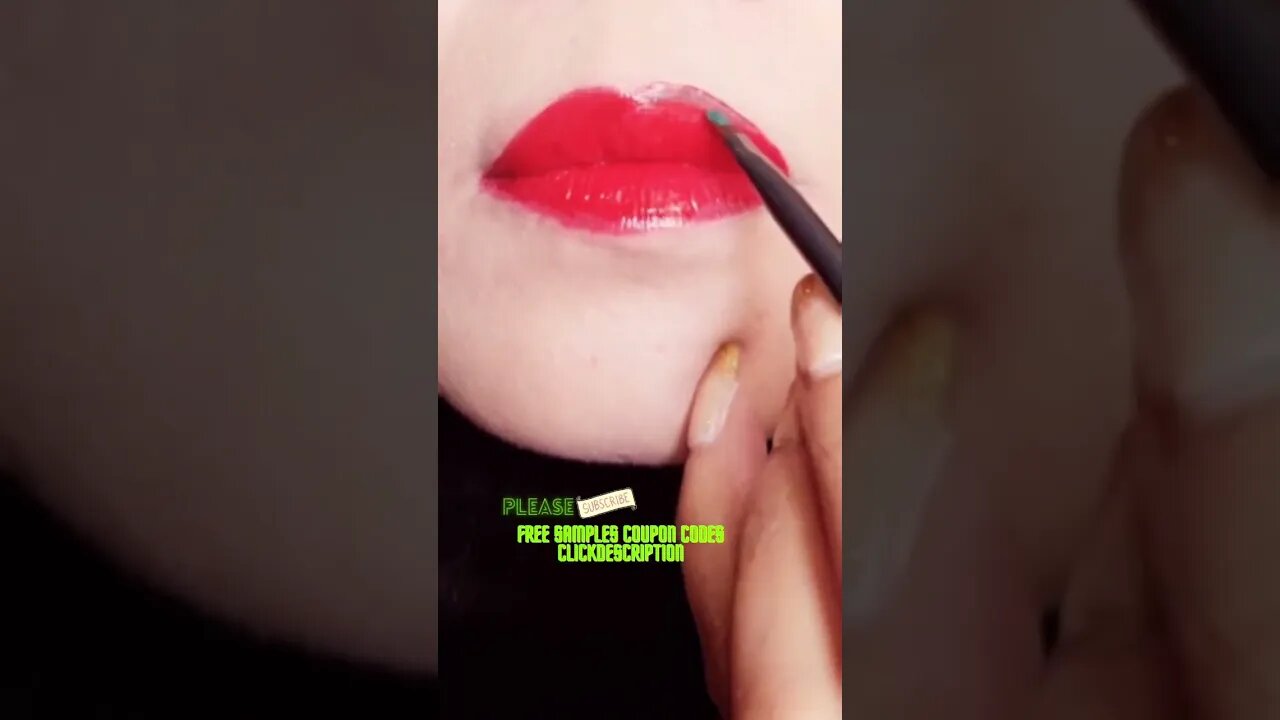 Art Lip Glitter Design #shorts #trending #viral #shortvideo #lipswatches
